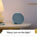 Amazon Echo Pop Smart Speaker with Alexa - Charcoal