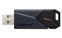 Memoria Flash USB Kingston Technology DataTraveler Exodia Onyx USB 64GB USB A 3.2 Negro