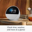 Amazon Echo Spot Smart Alarm Clock with Alexa - Black
