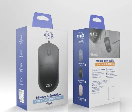 Mouse Alambrico Control Expert