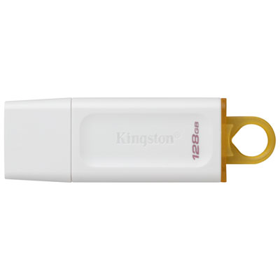 Memoria USB KINGSTON 128GB Blanca