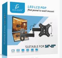 Soporte Para TV de Pantalla Plana 14" a 27" Ele-Gate