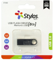 Memoria USB 8Gb Stylos Metalica