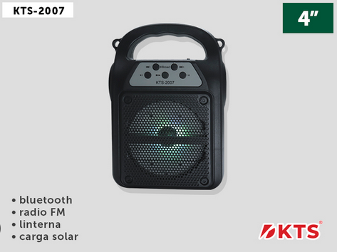 Bocina Lampara Kbroad Carga Solar, Bluetooth