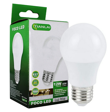 Foco Led Luz Fria 12W TIANLAI