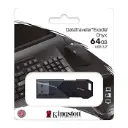 Memoria Flash USB Kingston Technology DataTraveler Exodia Onyx USB 64GB USB A 3.2 Negro