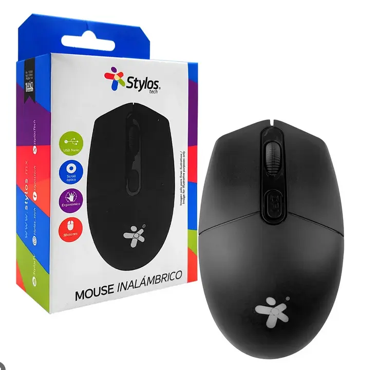 Mouse Inalambrico Stylos