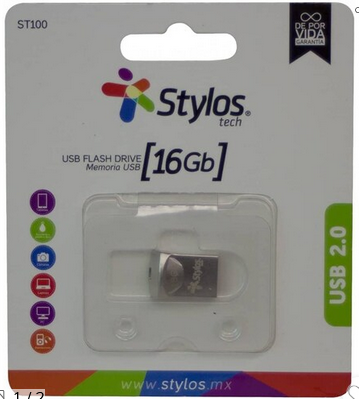 Memoria USB Mini Stylos 16 GB