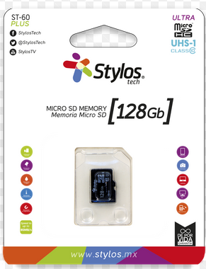 Memoria Sd Stylos 128 Gb