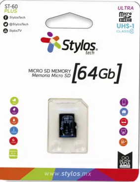 Memoria SD 64 GB Stylos