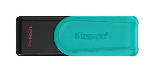 Memoria USB Kingston DTXS 128gb Exodia S Negro/Turquesa