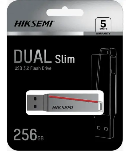Memoria USB/Tipo C Hiksemi Dual Slim 256gb